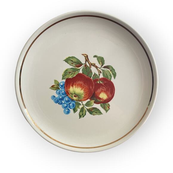 Vintage Conrad Crafters Wheeling WV. 1776-1976 3 dessert fruit plates - Picture 2 of 9